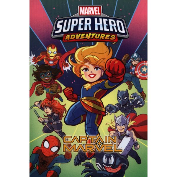 CAPTAIN MARVEL. “Marvel Super Hero Adventures“