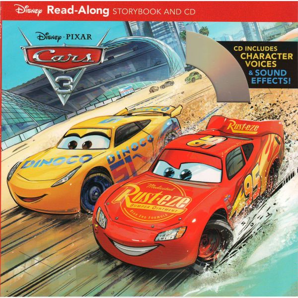 CARS 3: Read-Along Storybook and CD