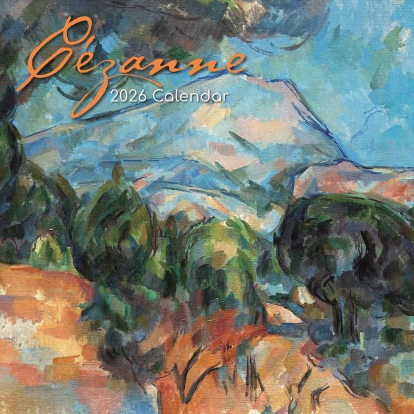 Cezanne. 16-Month Square Wall Calendar 2026