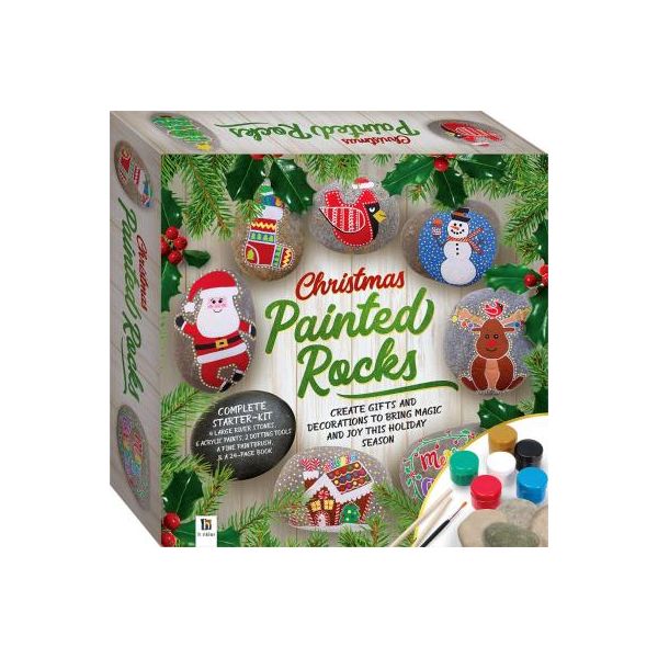 CHRISTMAS PAINTED ROCKS