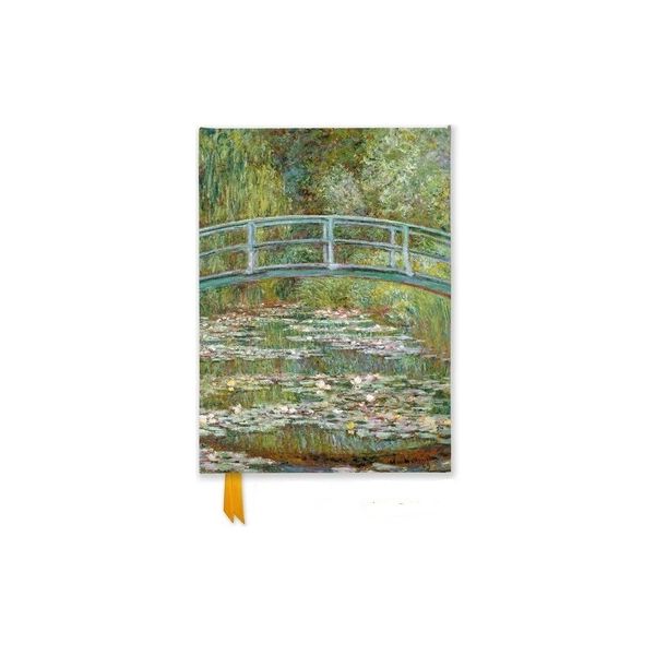 Claude Monet: Bridge over a Pond of Water Lilies (Foiled Journal)