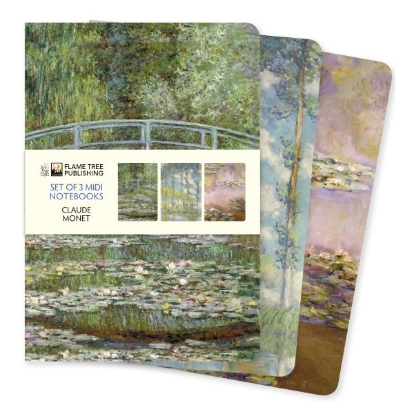 Claude Monet (Set of 3 Midi Notebooks)