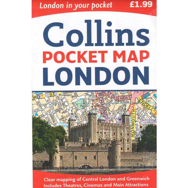 COLLINS POCKET MAP LONDON