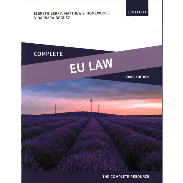 COMPLETE EU LAW, 3rd Edition