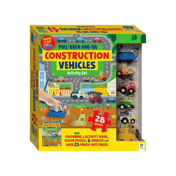 CONSTRUCTION VEHICLES. “Pull-Back-and-Go“