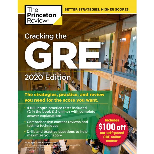 CRACKING THE GRE: With 4 Practice Tests, 2020 Edition