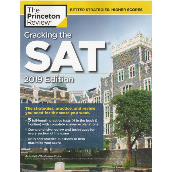 CRACKING THE SAT WITH 5 PRACTICE TESTS 2019