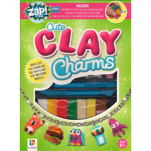 CUTE CLAY CHARMS. “Zap! Extra“