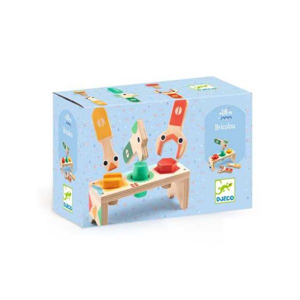 Дървена играчка Bricolou /DJ06418/. Възраст: над 18м