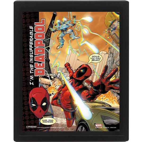 Deadpool (Attack) 3D Lenticular Poster /EPPL71181/