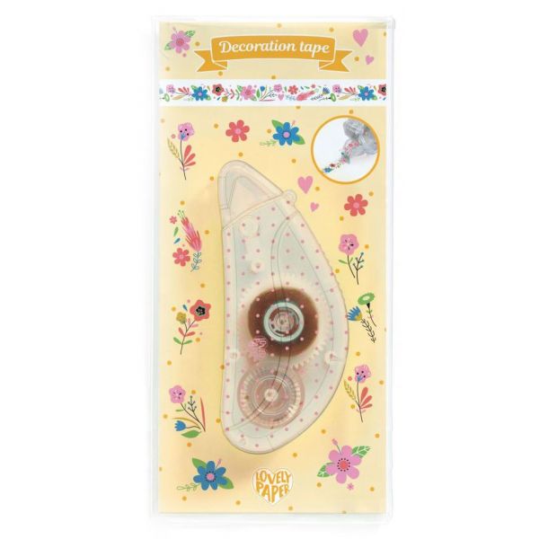 Опаковачно тиксо Flowers 6 м * 0.7 см. /DJ03643/, “Djeco“