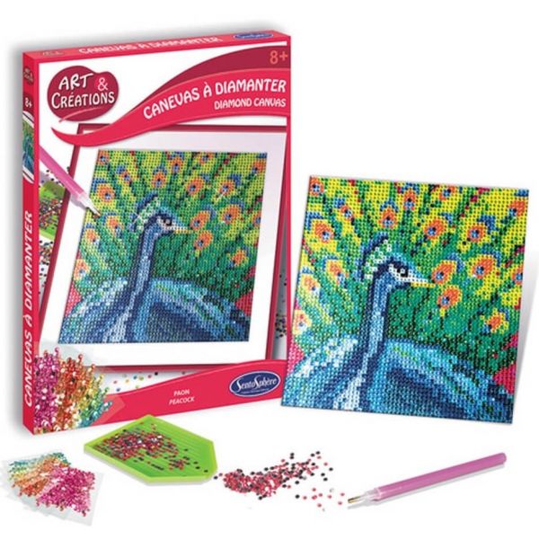 Канава с цветни камъчета паун. Възраст: 8+ год. /2025/, “Sentosphere“