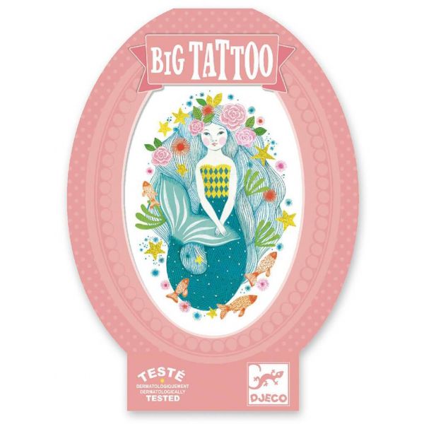 Татуировки Aqua blue. Възраст: 6+. /DJ0960/, “Djeco“