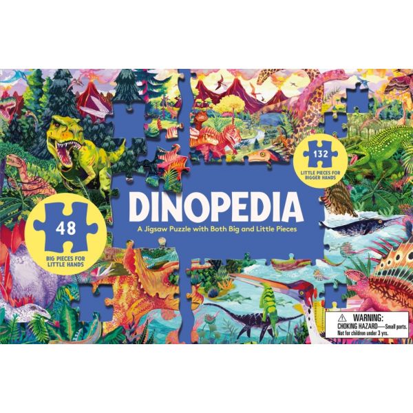 Dinopedia. A 180-piece Jigsaw Puzzle