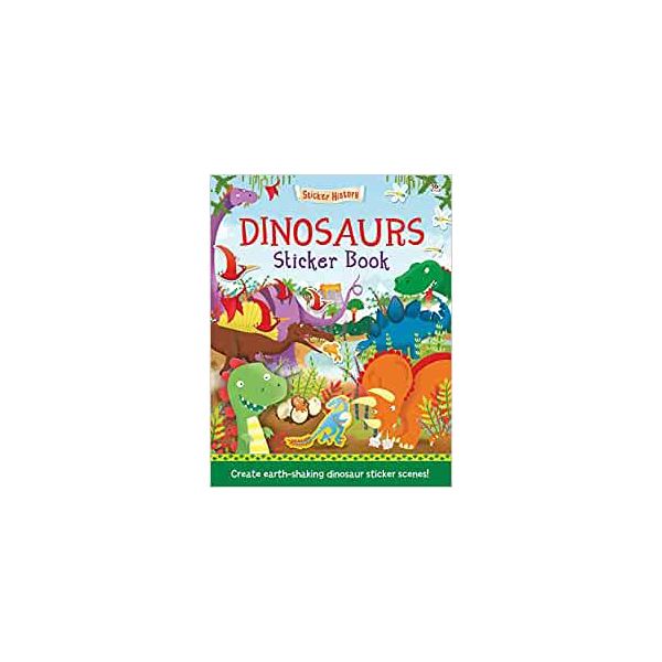 DINOSAURS. “Sticker History“