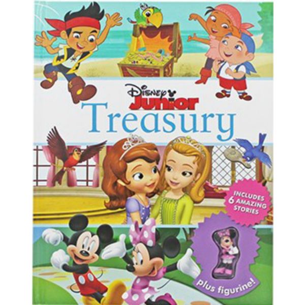 DISNEY JUNIOR TREASURY: Includes 6 Amazing Stories Plus Figurine!