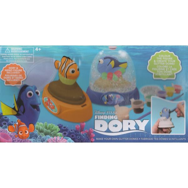 DISNEY PIXAR FINDING DORY MAKE YOUR OWN GLITTER DOME