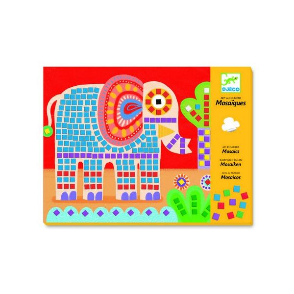 Мозайка Elephant and snail. Възраст: 4-8 год. /D