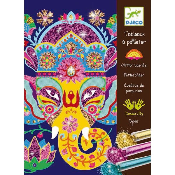 Комплект за рисуване Glitter animals. Възраст: 6