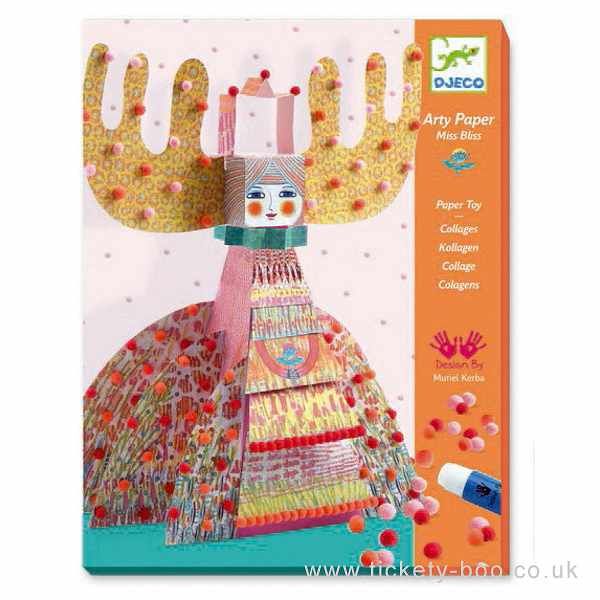 Комплект направи от хартия Miss Bliss. Възраст: 7-13 год. /DJ09665/, “Djeco“