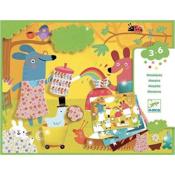 Колажи за най-малките забавни животни. Възраст: 3-6 год. /DJ09869/