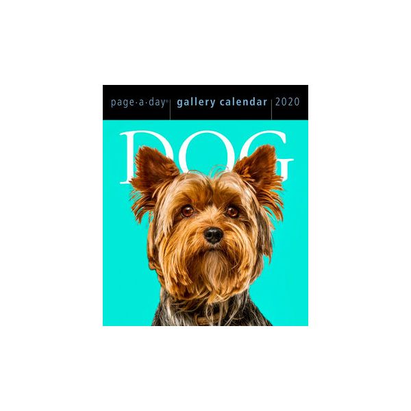 DOG PAGE-A-DAY GALLERY CALENDAR 2020