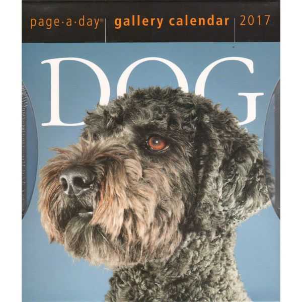DOG PAGE-A-DAY GALLERY CALENDAR 2017