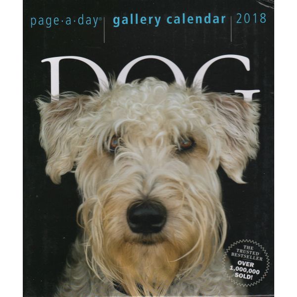 DOG PAGE-A-DAY GALLERY CALENDAR 2018