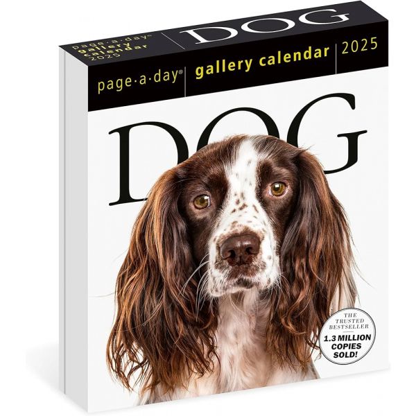 Dog Page-A-Day Gallery Calendar 2025