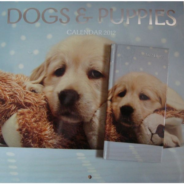 DOGS&PUPPIES 2012 + Diary. /стенен календар/