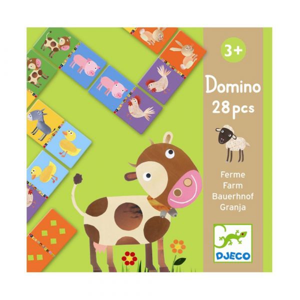 Игра Domino Farm. Възраст: 3+ год. /DJ08158/, “Djeco“