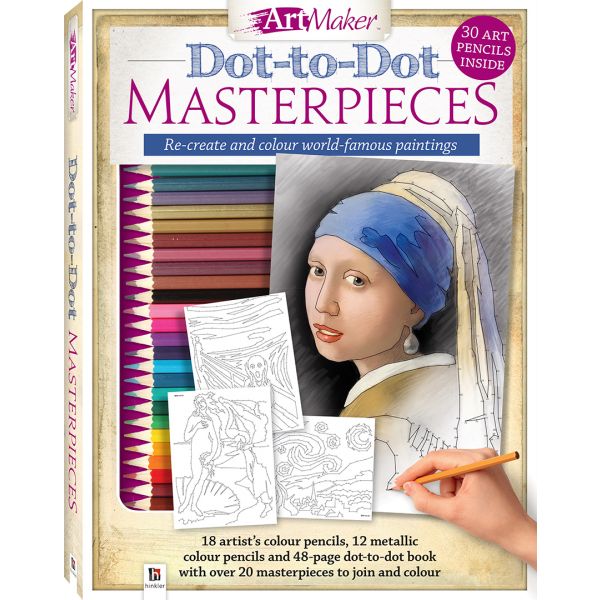 DOT-TO-DOT MASTERPIECES KIT. “Art Maker“
