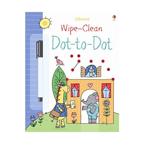 DOT-TO-DOT: Usborne Wipe Clean Books