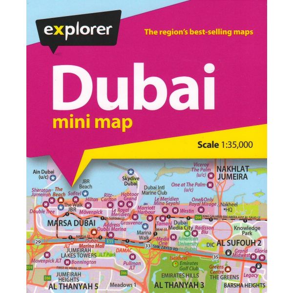 DUBAI MINI MAP. “Explorer“