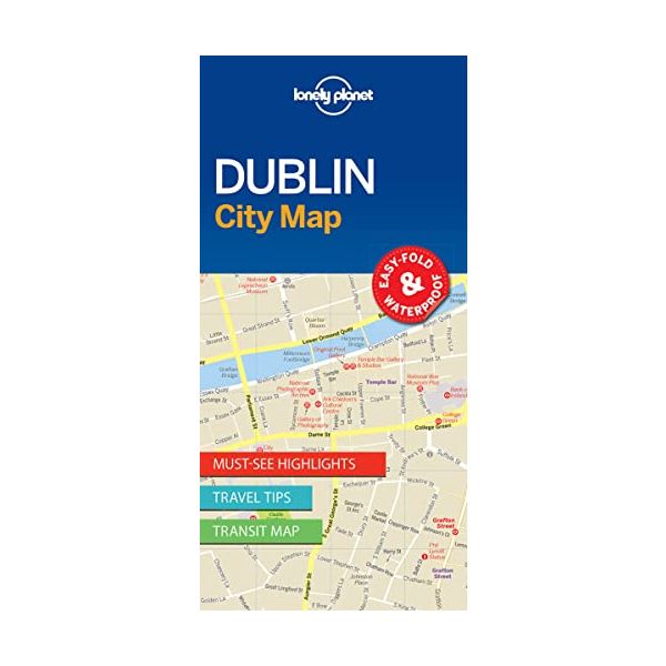 DUBLIN. “Lonely Planet City Map“