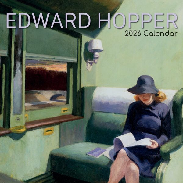 Edward Hopper. 16-Month Square Wall Calendar 2026