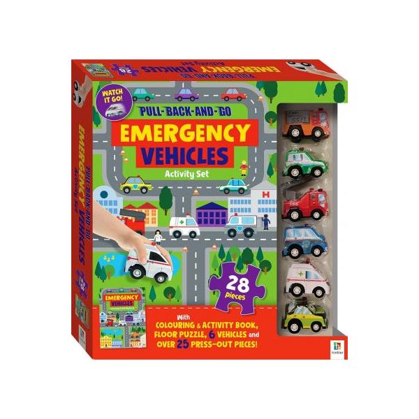 EMERGENCY VEHICLES. “Pull-Back-and-Go“