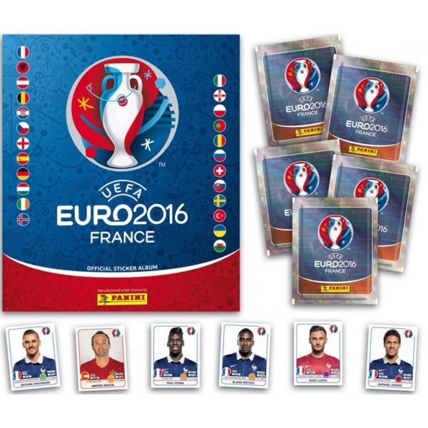 EURO 2016 Starter Pack: Албум за стикери + 3 пакета