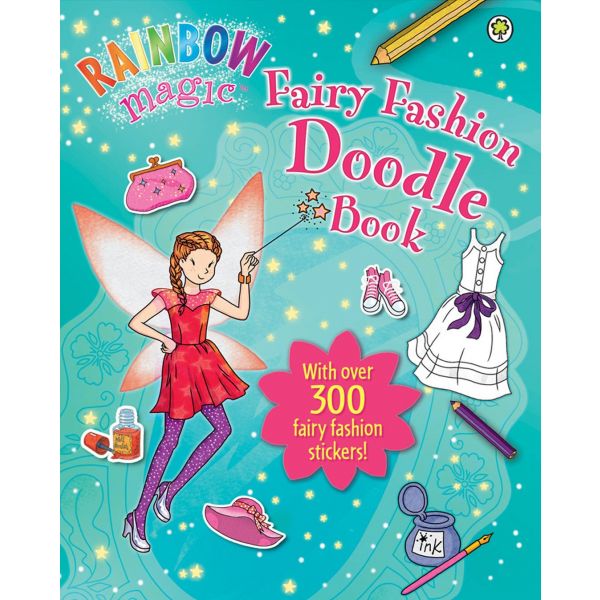 FAIRY FASHION DOODLE BOOK. “Rainbow Magic“