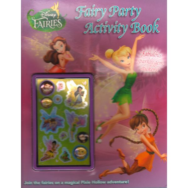 FAIRY PARTY ACTIVITY BOOK. “Disney Fairies“