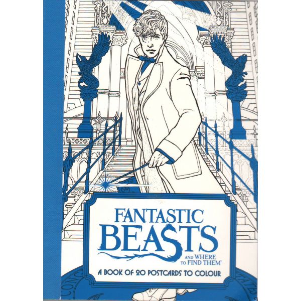 FANTASTIC BEASTS AND WHERE TO FIND THEM: A Book of 20 Postcards to Colour