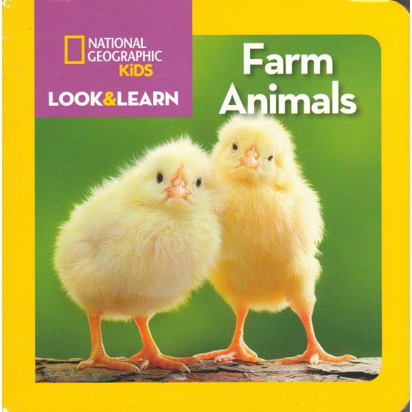 FARM ANIMALS. “Look&Learn“