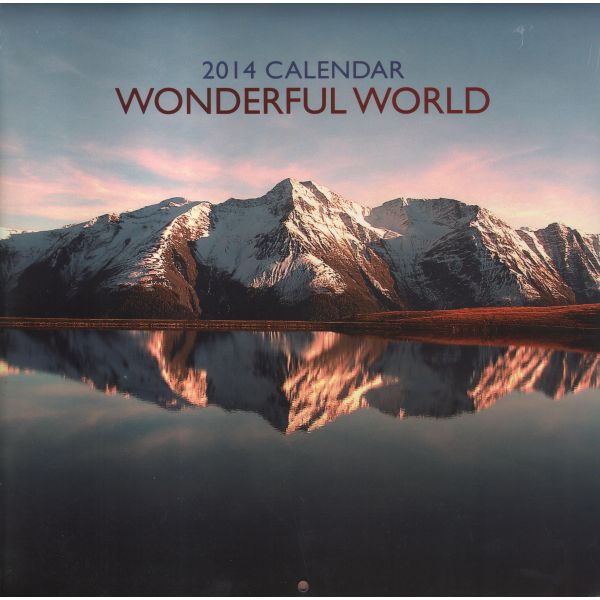 WONDERFUL WORLD 2014. /стенен календар/