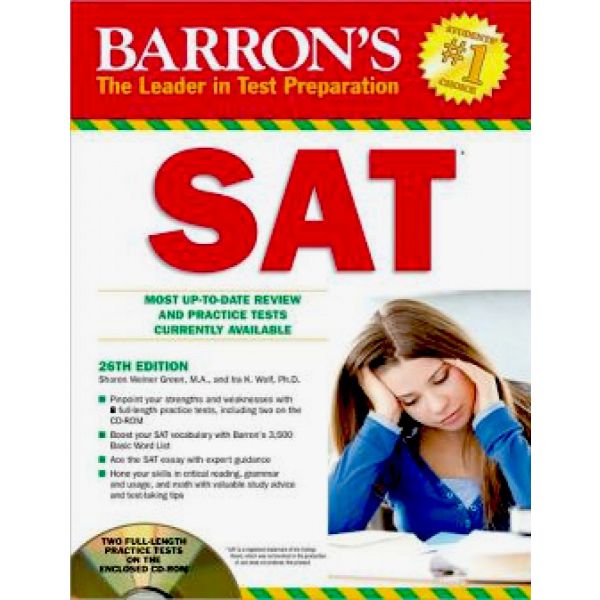 BARRON`S SAT, 26th Edition (+ CD)