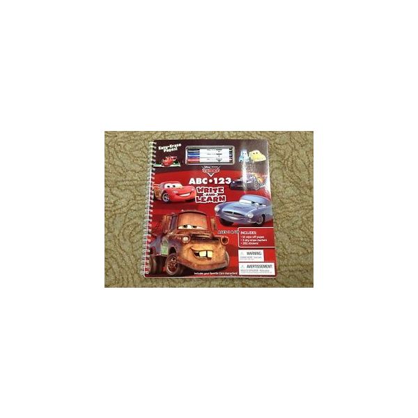 CARS ABC & 123 WRITE AND LEARN