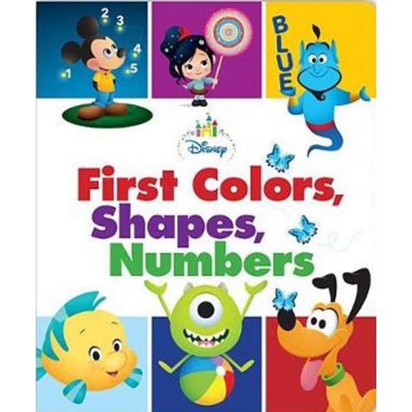 FIRST COLORS, SHAPES, NUMBERS