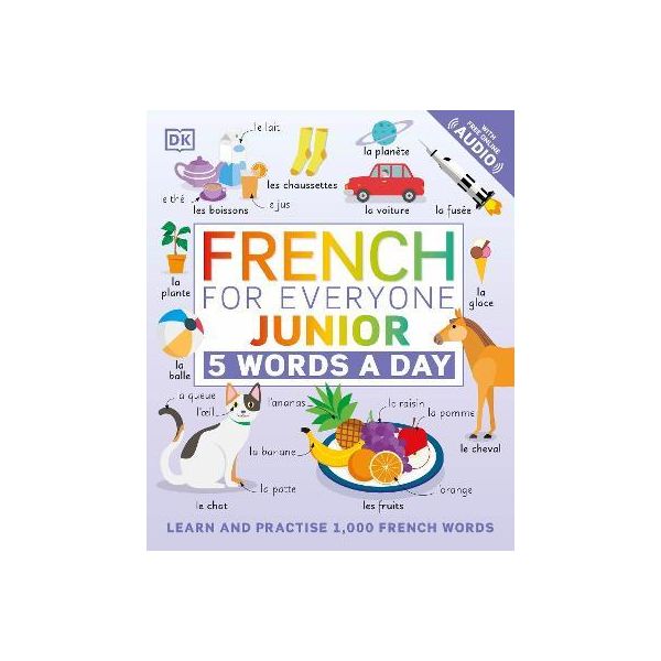 FRENCH FOR EVERYONE JUNIOR 5 WORDS A DAY
