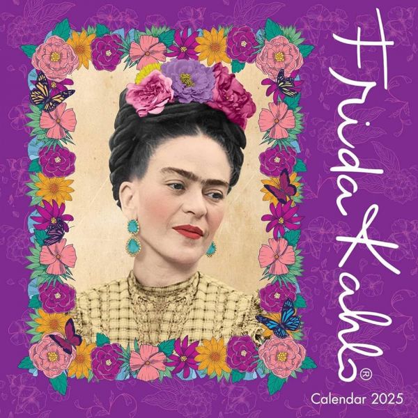 Frida Kahlo Wall Calendar 2025