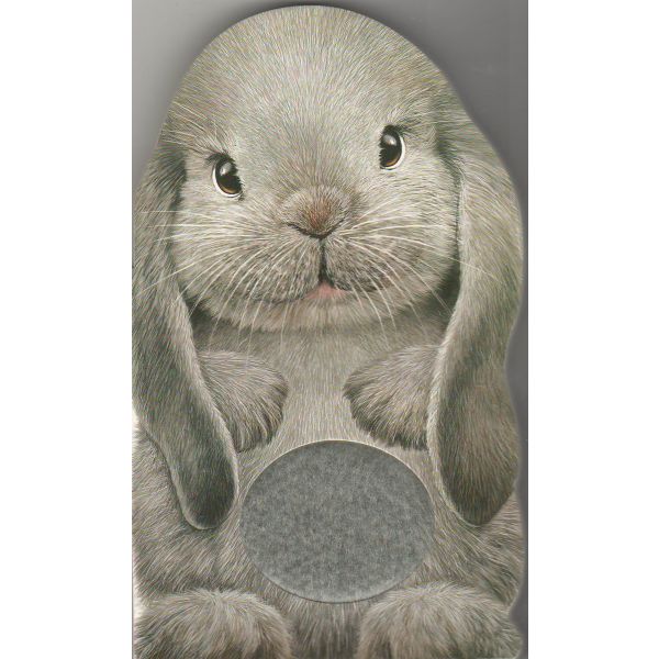 FURRY BUNNY. “Touch and Feel Mini Friends“