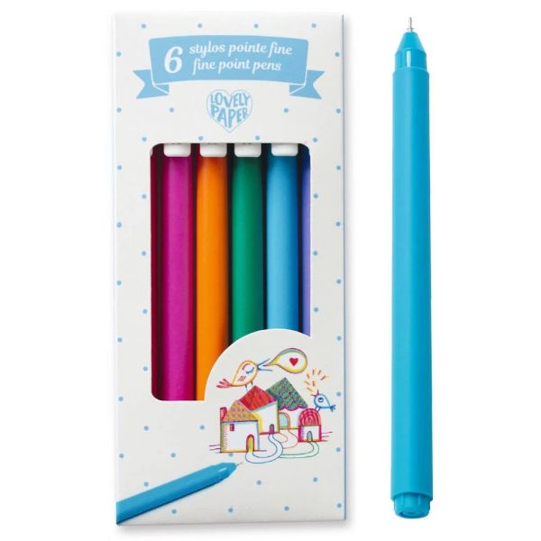 Гел химикалки с фин писец 6 бр. Възраст: 6+ год. /DD03778/